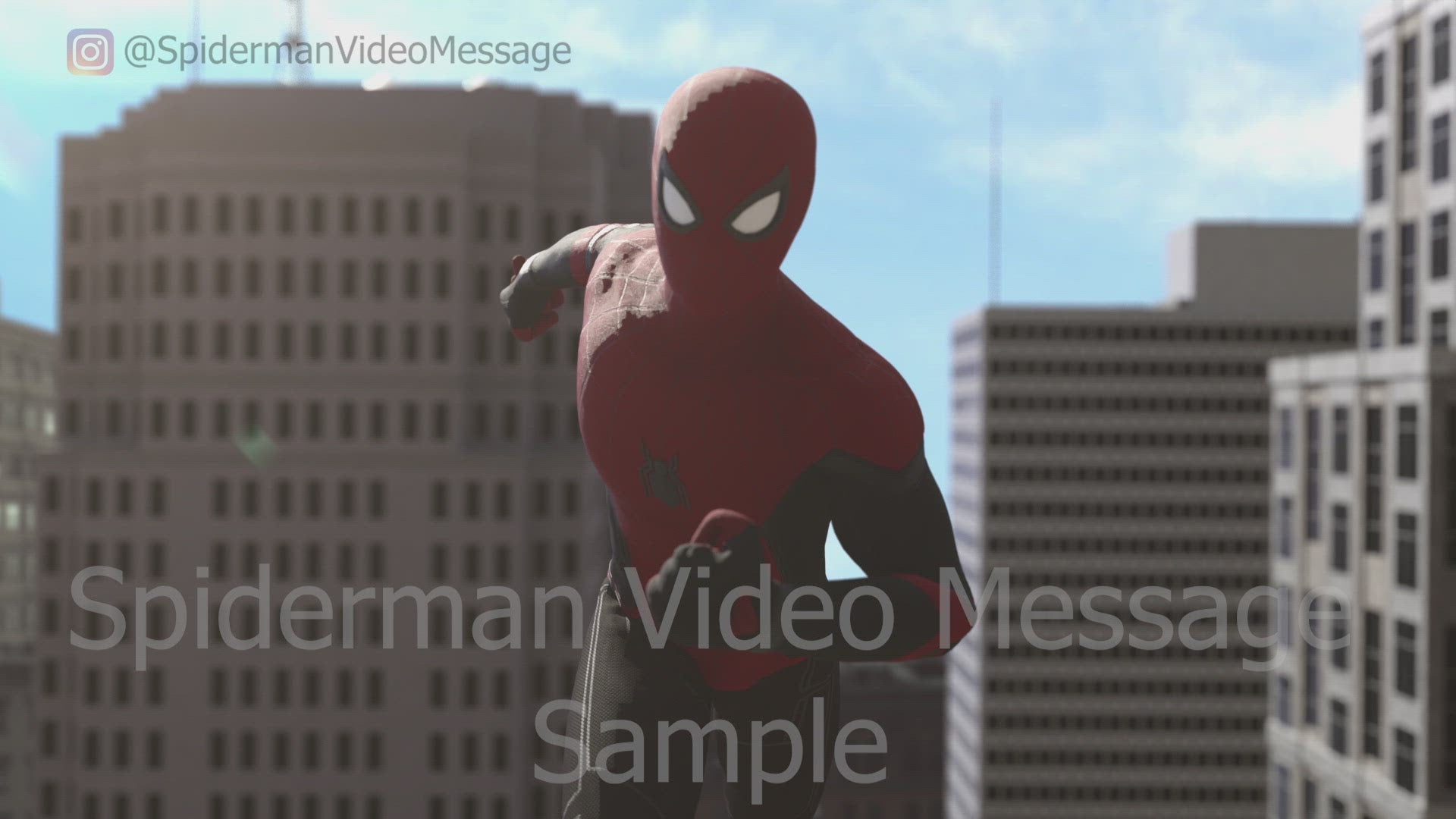 Spiderman Video Message. A perfect birthday gift for any superhero fans.